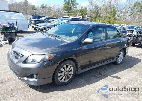 2010 Toyota Corolla S from USA, damaged, VIN 2T1BU4EE0AC472988
